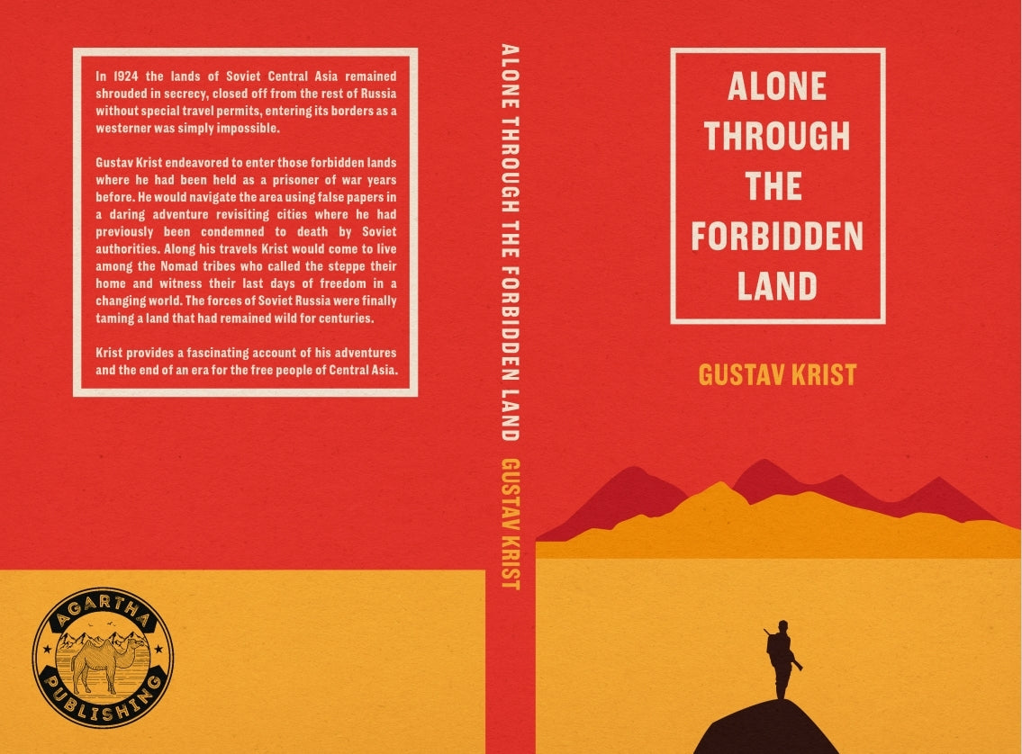 Alone Through the Forbidden Land Gustav Krist Cover Wrap